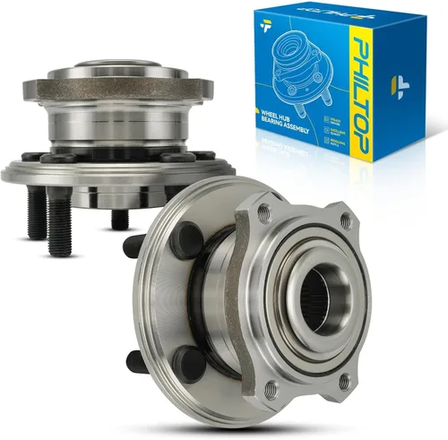 Vista 18 de PHILTOP 512012 x2 Conjunto de cubo de cojinete de rueda trasera para Volkswagen Jetta for 1998-2010 Volkswagen Beetle, 1999-2005 Volkswagen Jetta