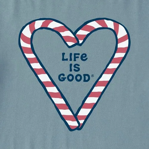 Vista 2 de Life is Good Camiseta Grinch Hello Darkness de manga larga Crusher