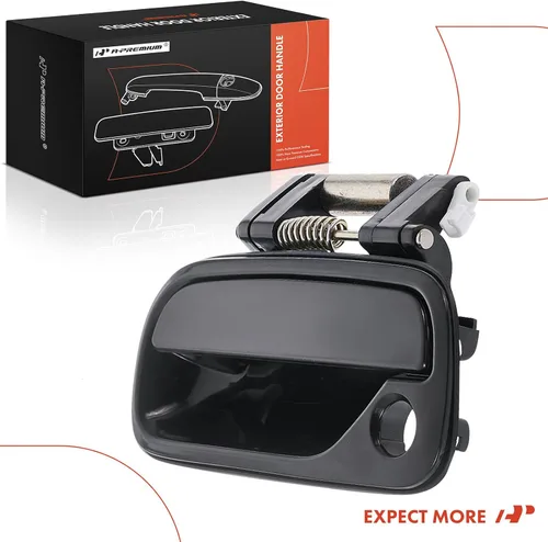 Vista 8 de A-Premium Manija de puerta exterior delantera izquierda del lado del conductor compatible con Toyota Tundra 2000-2003, Tundra 2004-2006 Pastilla