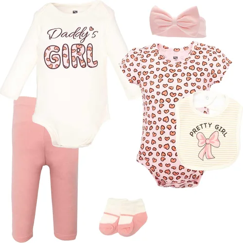 Vista 45 de Hudson Baby Juego de canastilla de algodón unisex para bebé Arcos de ballet Bunny