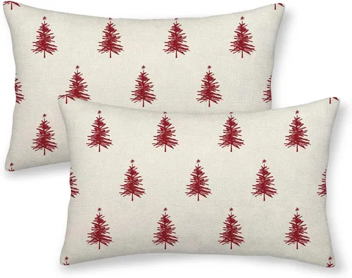 Vista 32 de Juego de 2 fundas de almohada para el 4 de julio, 16 x 16 pulgadas, Día de la Independencia, Día de los Caídos, decoración al aire libre, almohadas