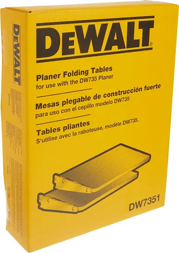 Vista 6 de DEWALT Accesorio de mesa plegable para cepilladora DW735 (DW7351)