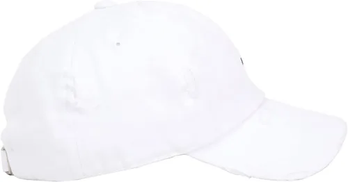 Vista 4 de Flipper Mini parche lateral de la bandera estadounidense de la NASA, sin construir, estilo vintage, con agujeros rasgados, de algodón lavado, gorra