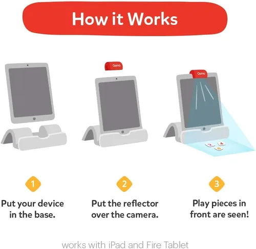 Vista 5 de Osmo - Asistente de matemáticas y el taller mágico para iPad y tablet Fire - Edades 6-8/Grados 1-2 - Suma y resta - Inspirado en el plan de estudios