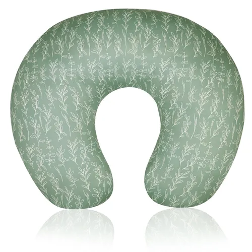 Vista 9 de Funda de almohada de lactancia, funda de almohada elástica para lactancia materna para bebés, niñas, suave y ajustada para funda de almohada