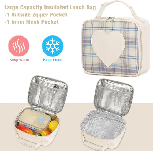 Vista 4 de Mochila para niñas Mochila escolar para niñas, niños, adolescentes, mujeres, mochilas casuales de viaje, mochila escolar para escuela primaria
