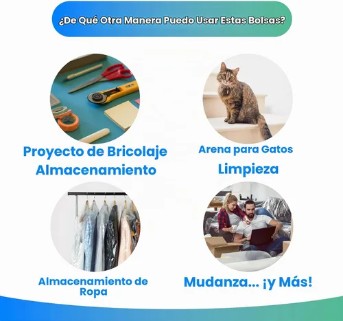 Vista 7 de Reli. Bolsas de basura de 2 a 4 galones 400 bolsas Transparentes Baño