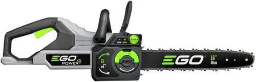 Vista 11 de EGO POWER+ Sierra de cadena, motosierra alimentada por batería de 16 pulgadas, eléctrica inalámbrica, batería y cargador no incluidos - CS1610