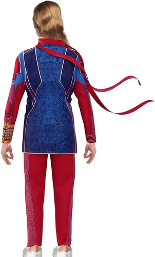 Vista 2 de Disfraz de Halloween para niños, disfraz de cosplay con máscara de ojos para niños y niñas