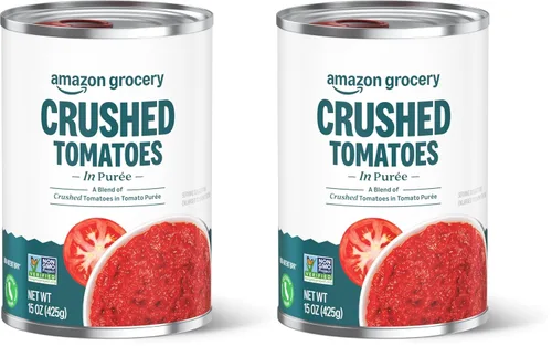 Vista 11 de Amazon Grocery, Tomates triturados en puré, 15 onzas
