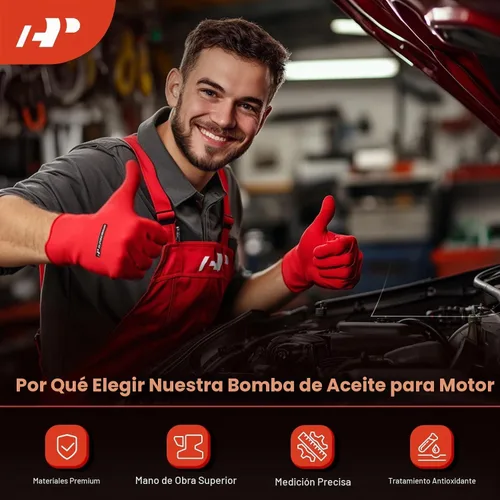 Vista 5 de A-Premium Bomba de aceite de motor compatible con [1.5L 1.6L L4] Hyundai Accent 1996-1997/2006-2011, Rio 2006-2011, Rio5 2006-2011