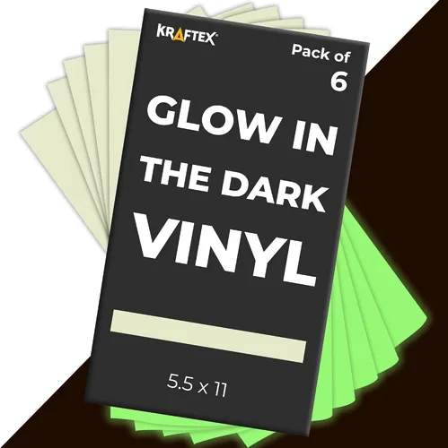 Vista 8 de Vinilo Metálico Negro Holográfico y Vinilo Oil Slick Permanente para Cricut Joy: [8PK, 5.5" x 12" pulgadas] Láminas Permanentes de Cromo Negro