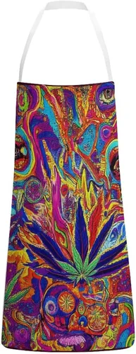 Vista 13 de Delantal de chef para mujer, delantal de cocina ajustable, delantales para accesorios de pintura