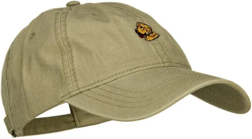 Vista 25 de Gorra lavada bordada Golden Retriever