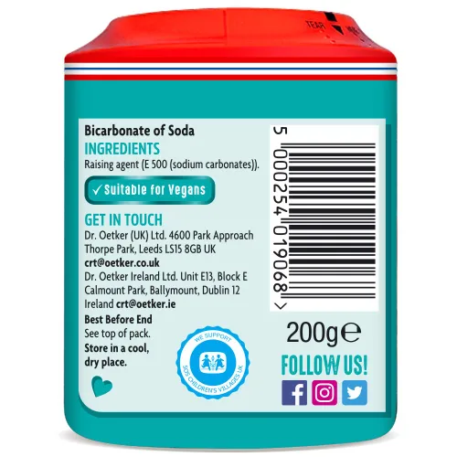 Vista 2 de Dr. Oetker Bicarbonato de Soda (7.05 oz)