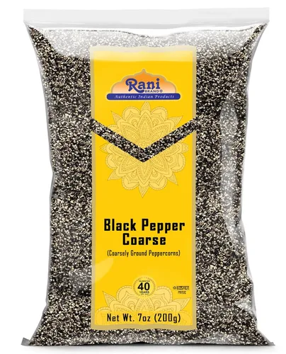 Vista 11 de Rani - Pimienta negra molida gruesa de 28 mallas (molienda de mesa) 28 onzas (1.75 libras) 28.22 oz ~ Todo natural Vegano Apto para gluten Sin
