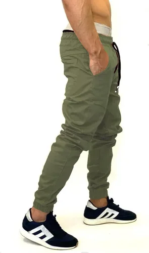 Vista 2 de Metunpo Pantalones de jogging para hombre, pantalones deportivos de senderismo, pantalones deportivos casuales con cordón para fitness