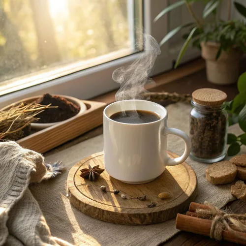 Vista 6 de Four Sigmatic Adaptogen Coffee K-Cups Café molido orgánico de tostado medio con Ashwagandha, Eleuthero, Chaga y Tulsi Apoyo inmunológico