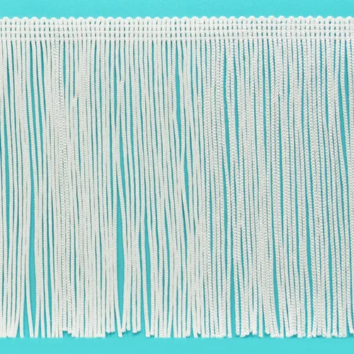 Vista 43 de Trims by The Yard Borde de flecos de cadeneta de 6 pulgadas, poliéster, decorativo, versátil para C rosa rubor (corte de 5 yardas)