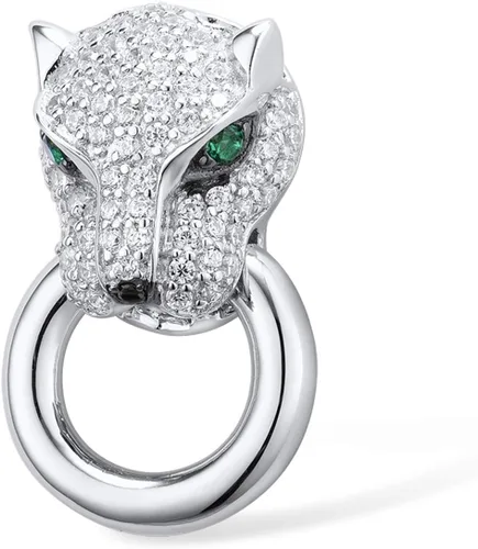 Vista 2 de Santuzza Colgante de plata de ley 925 con piedras preciosas animales para mujer