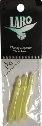 Vista 15 de L-style Laro Locked Dart Shafts – Lightweight Plastic Shafts for Soft Tip & Steel Tip Darts Claro