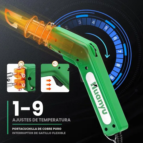 Vista 3 de Huanyu Cuchillo de arco de 100 W hasta 1112 ℉, cortador de cuerda/espuma