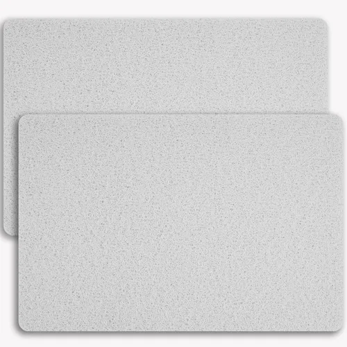 Vista 49 de Hargiis - Tapete antideslizante de secado rápido para tina y ducha, tapete exfoliante para pies, para baño, cocina u hotel, beige, 24 x 16 pulgadas