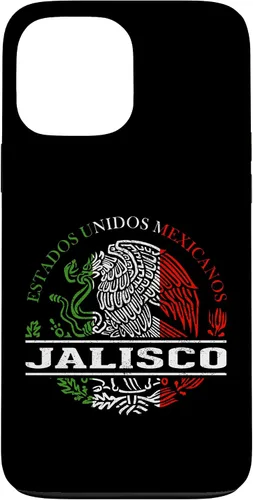 Vista 24 de Funda para iPhone 16 Jalisco Bandera Mexicana Bandera Mexicana