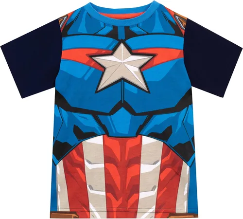 Vista 2 de Marvel Pijama corto para niños Capitán América