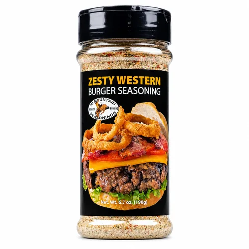 Vista 12 de Hi Mountain Condimento gourmet para hamburguesas Mezcla de alas de búfalo Bondad picante, picante y salada con un toque de ajo Condimento