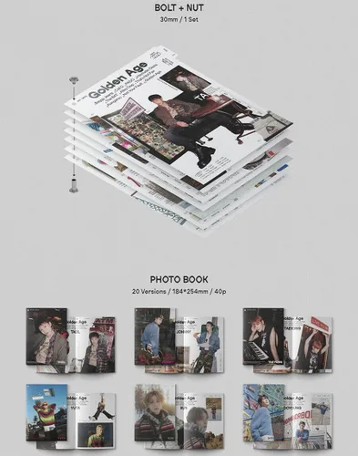 Vista 2 de (COLECCIÓN Ver.) NCT GOLDEN AGE El 4º Álbum (TEN Ver + Store Gift Card) K-POP SELLADO