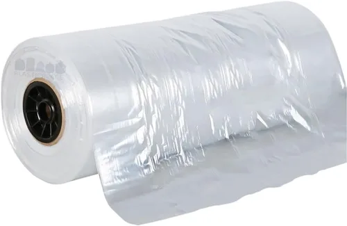 Vista 2 de Plasticplace Bolsa de plástico para prendas de tintorería de 0.65 mil, 21" x 7" x 30", transparente, 577