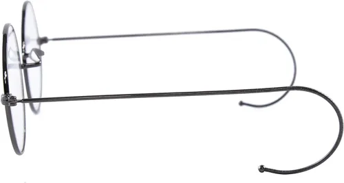 Vista 3 de Agstum Retro Round Optical Rare Wire Rim Eyeglass Frame (Without Nose Pads)