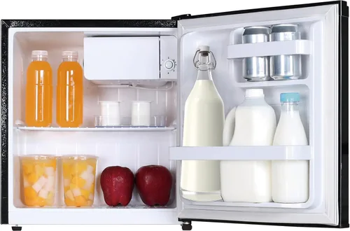 Vista 4 de RCA RFR115-BLACK 1.6 Cubic Foot Fridge, Black