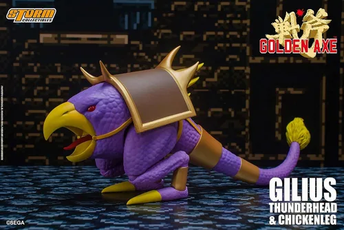 Vista 6 de Storm Collectibles Storm COLL Hacha dorada GILIUS Thunderhead & Chicken L 1/12 AF