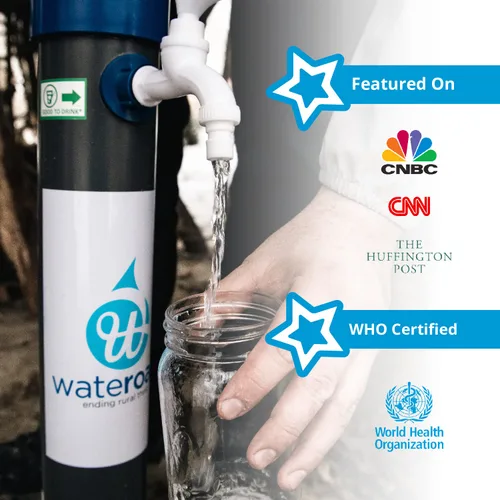 Vista 3 de ROAMfilter - Mini sistema de filtro de agua portátil, bomba purificadora de agua para senderismo y mochilero con capacidad en línea para acampar