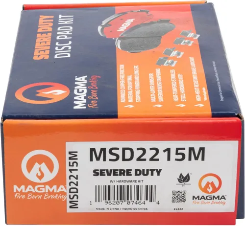 Vista 5 de MAGMA Severe Duty MSD2215M Pastillas de freno semimetálicas, delanteras