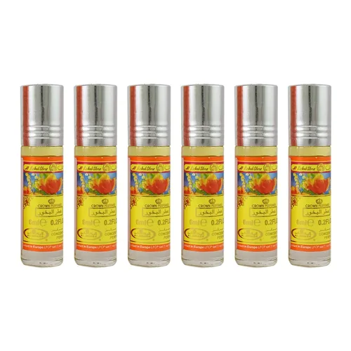 Vista 4 de Aceites perfumados Al-Rehab, 0.21 onzas en bolina, Paquete de 1, Bakhour