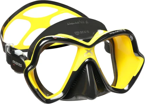 Vista 5 de MARES Unisex Adult X-Vision Ultra Liquidskin Comfortable Scuba Diving Two Window Mask with Silicone Face Piece