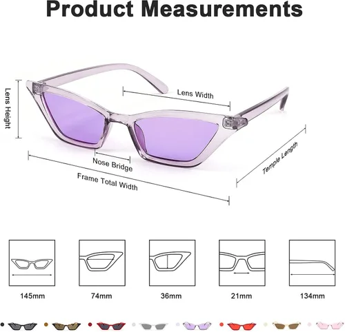 Vista 7 de FEISEDY Gafas de sol polarizadas de gran tamaño, ajuste sobre lentes de sol de moda, protección UV400, B2922, 65mm