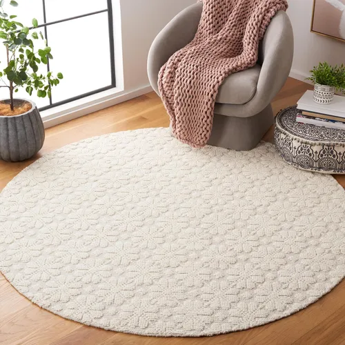 Vista 22 de SAFAVIEH Vermont Collection - Alfombra de pasillo, 2 pies 3 pulgadas x 6 pies, color marfil, lana hecha a mano, ideal para zonas de alto tráfico