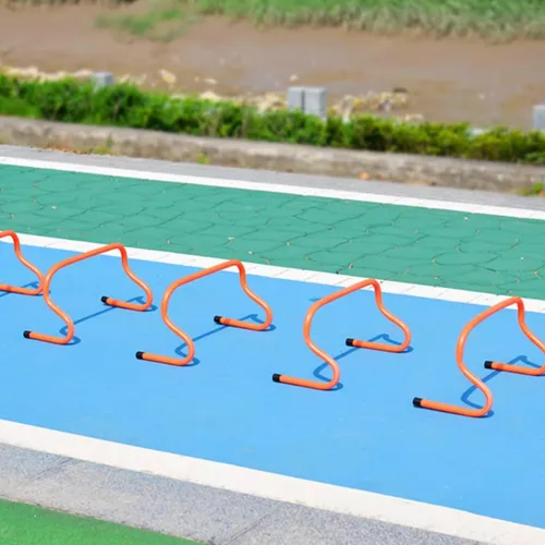 Vista 7 de YXXSDP Paquete de 5 obstáculos de entrenamiento de agilidad para niños, paquete de 5 obstáculos de ejercicio de velocidad, equipo de entrenamiento