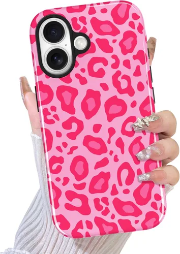 Vista 87 de TEAUGHT Compatible con iPhone 11 Funda con patrón lindo estampado de leopardo negro guepardo + protector de pantalla a prueba de golpes, funda