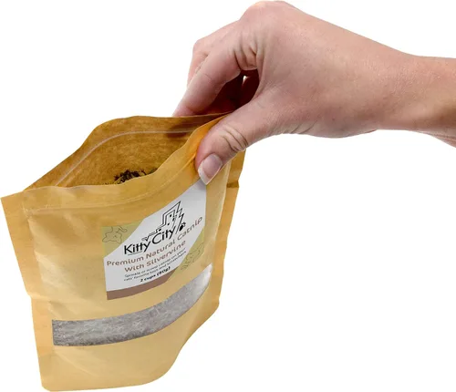 Vista 7 de Kitty City Colección Cat Premium Natural Catnip Collection Catnip With Silvervine