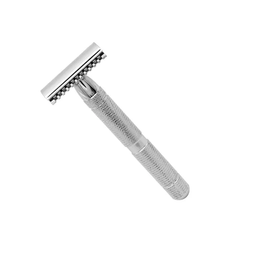 Vista 3 de Beaupretty 3 piezas de afeitar de doble filo para hombre, herramienta de afeitar segura de acero inoxidable, perfecta para peluquería o hogar