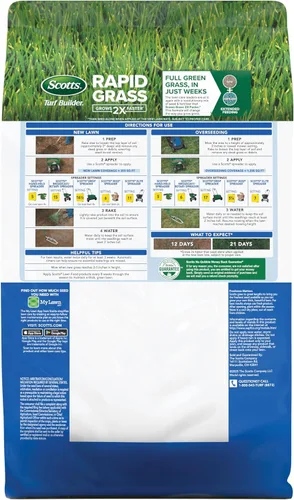 Vista 2 de Scotts Turf Builder Rapid Grass Sun & Shade Mix, 2.4 lbs.