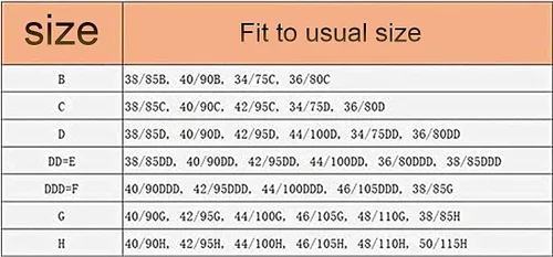 Vista 8 de Lily Lift - Sujetador oculto con cinta adhesiva de silicona oculta con correa (DDD)