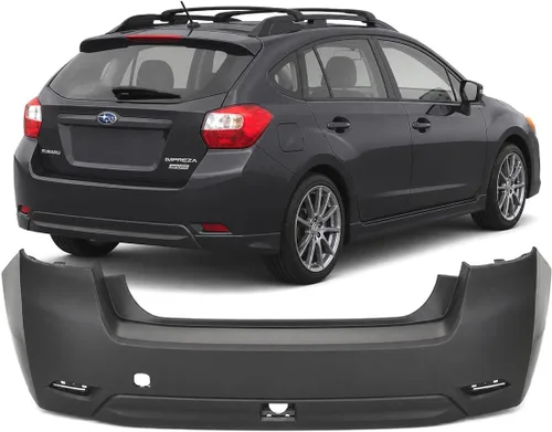 Vista 10 de FitParts Compatible con Nissan Titan 2017 cubierta de parachoques delantero superior