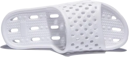Vista 4 de NewDenBer Zapatos de ducha de baño para mujeres y hombres, antideslizantes, de secado rápido, para playa, piscina, ducha, sandalias con agujeros