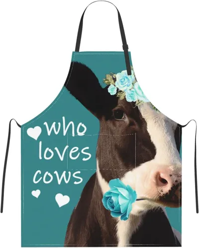 Vista 13 de Delantal de cocina de chef impermeable con bolsillos para adultos, delantales de cocina para barbacoa, regalos personalizados para hornear
